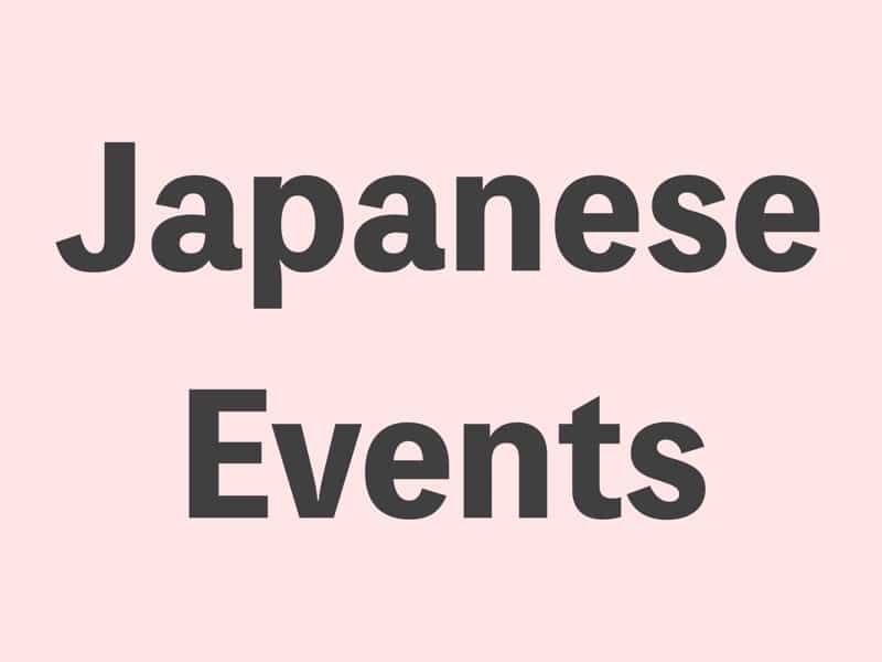 Japanese events