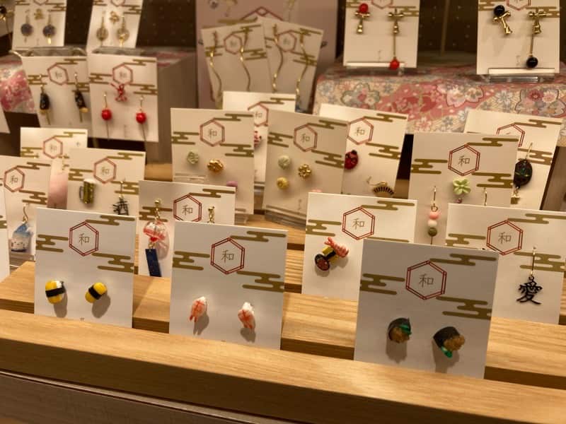 Japanese Earrings sushi